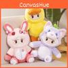 Officially Licensed Yuen Meng Zhi Xing Plush Toys Featuring Cute Animals Sitting