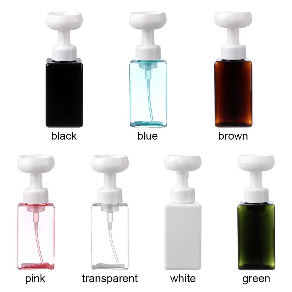 Hand Sanitizer Foaming Refillable Flower Soap Dispenser Cosmetic Bottle Pump Container Soap Bottle