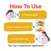 Vitamin E deep moisturizing capsule essence, deep moisturizing and brightening skin essence (0.4gx30 capsules)/bag -1 bag