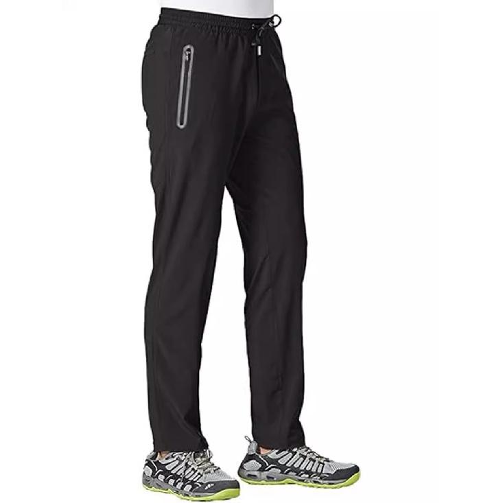 New Men'S Sports Outdoor Mountaineering Fashion Leisure Sports Fast Drying Breathable Elastic Sports Pants Men