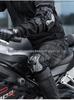 Men's Motorcycle Riding Protective Gear: Electric Hard Shell Knee & Elbow Pads for All-Season Outdoor Use.