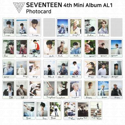 4. Mini-Album Al1 Offizielle Fotokarte Jeonghan Mingyu Hoshi Joshua