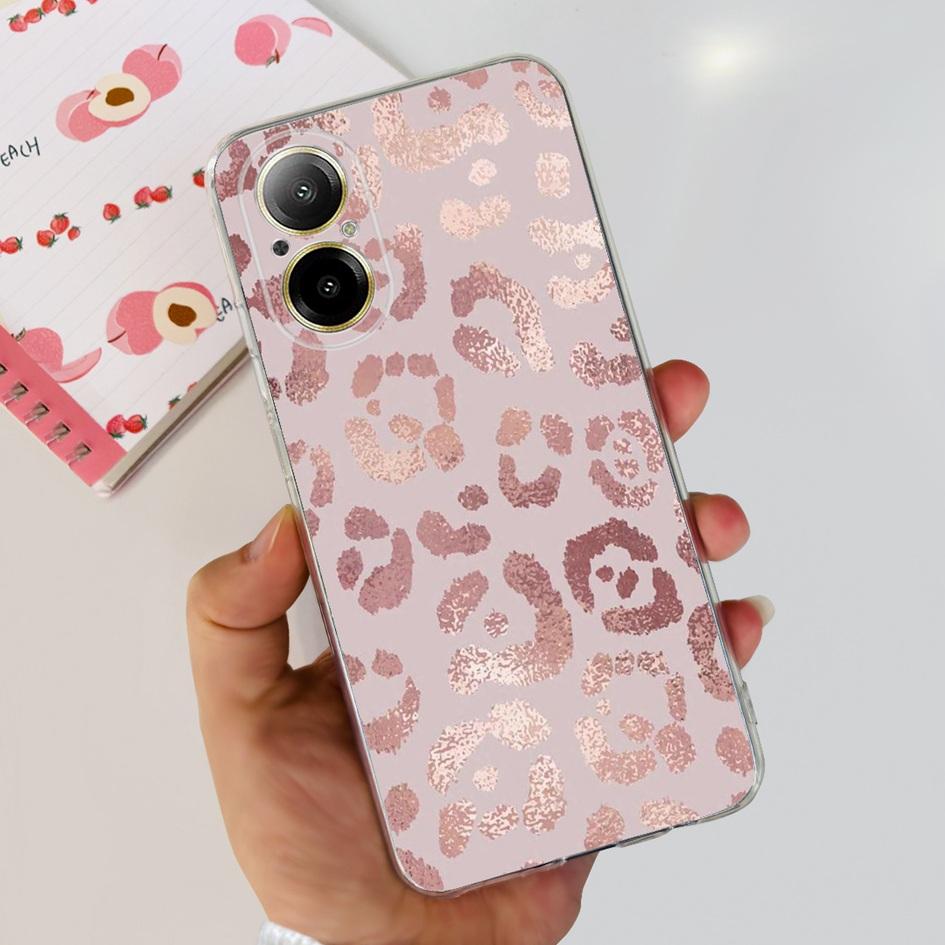 For OPPO Realme C67 4G Case Cute Cartoon Clear Soft Silicone Back Cover For Realme C67 4G RMX3890 C 67 RealmeC67 Shockproof Case