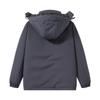 Autumn and Winter Outdoor Thickened Windproof and Warm Hooded Cotton Jacket for Men and Women, Windproof Simple Jacket
