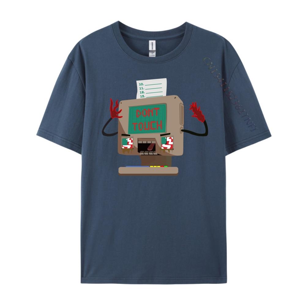 

Don T Touch Me Computer Streetwear Men Clothing Mardi Gras Mens Designer Clothes Men s T-Shirts Hip Hop 4XL