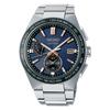 Seiko Astron SBXY053 Men's Watch, NEXTER Solar Radio, Made In Japan, Ceramic Bezel, Navy & Pink Gold Dial
