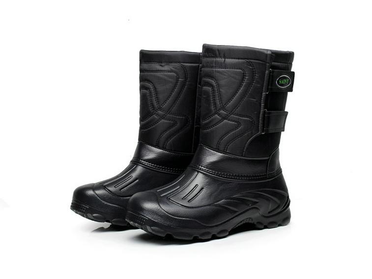 Men's Waterproof Winter Snow Boots: Outdoor Sports with Plus Velvet