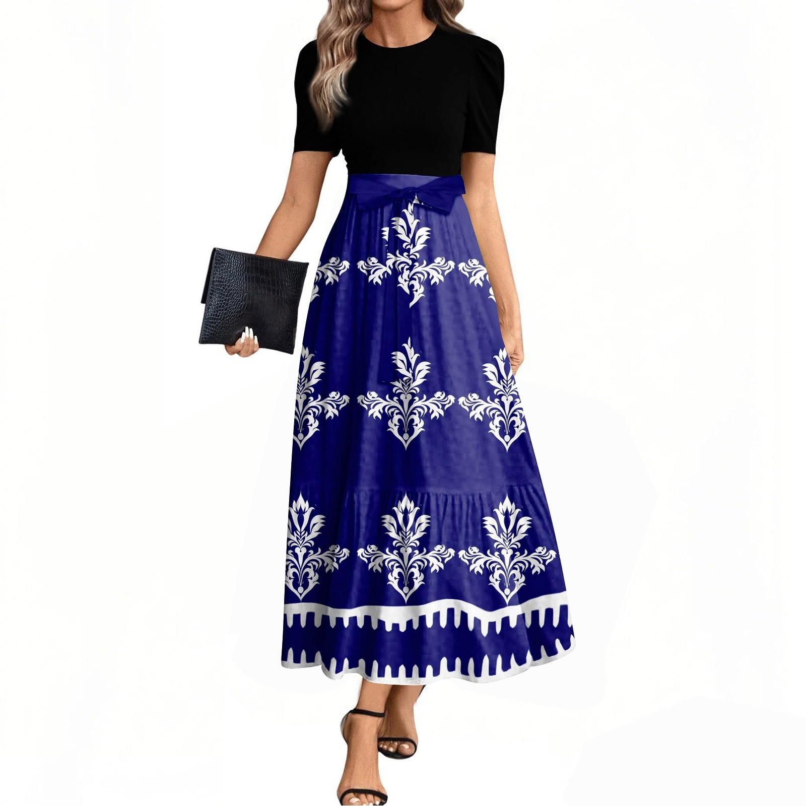 Women s Summer Dress Loose Beach Vacation Casual Deep V Neck Vest Dress Elegant Shirt Dress M