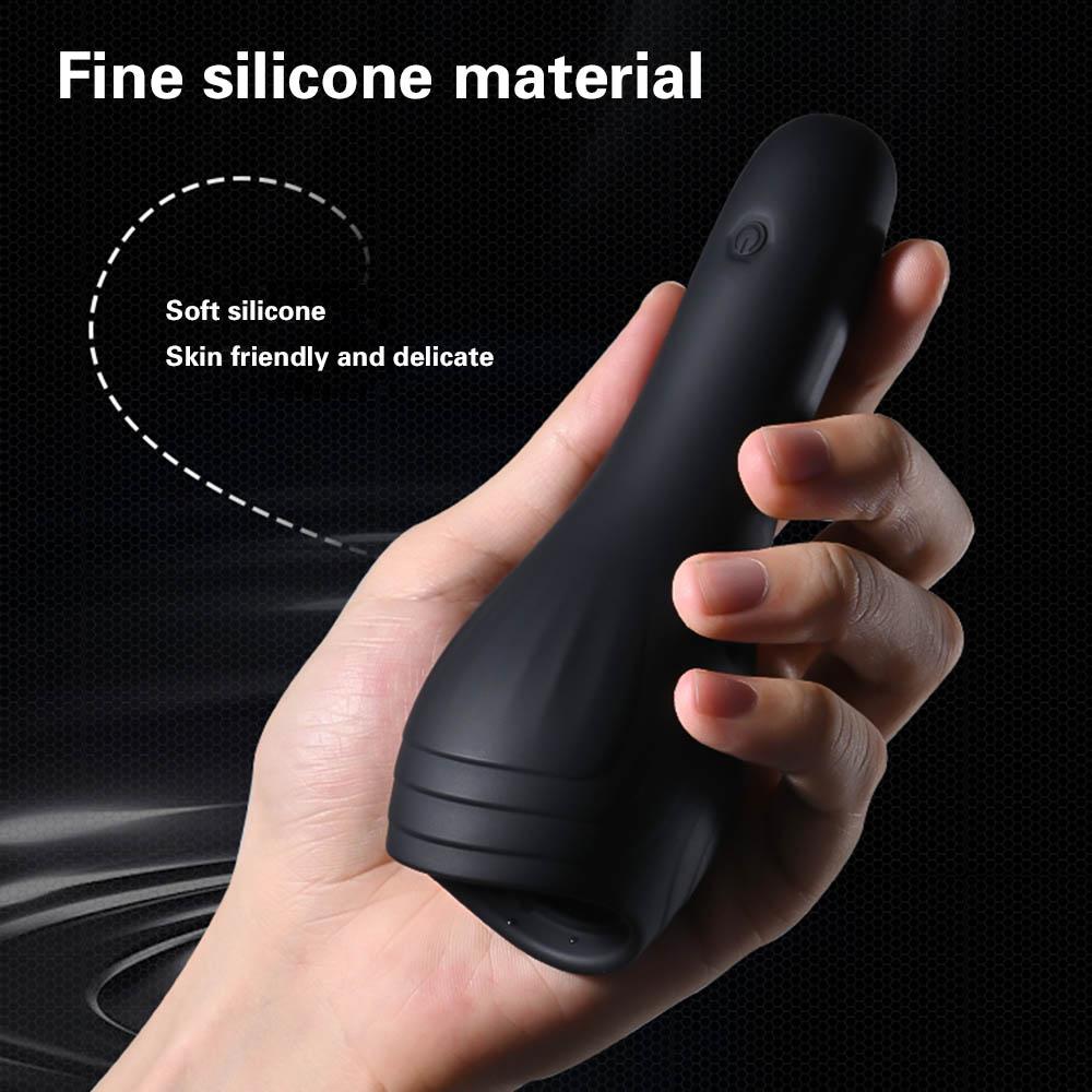 10 Modes Penis Delay Trainer Vibrator Male Masturbator Automatic Oral Climax Sex Glans Stimulate Massager Adult Sex Toy for Men Waterproof Masturbator