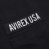 Avirex 6113328 S/S FATIGUE TEE Kurzarm Fatigue T-Shirt 09BLACK XL