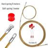 Universal Steel Wire Pipe Threading Tool - Manual Spring Head Electrician Puller