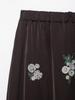 Autumn 2025 European Style Women's Mid-Length Sequin Embroidered Skirt