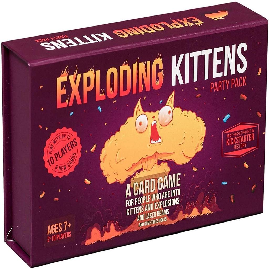 Exploding Kittens Edizione Originale Olandese | Gioco Di Carte Per Feste E Famiglie | 2 Giocatori, 7+ Anni, 15 Minuti - 5