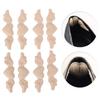 4 Pairs Soft Sponge Wear Resistant Heel Sticker Anti Blister Foot Protective Patch(Beige Thick Type 6mm )