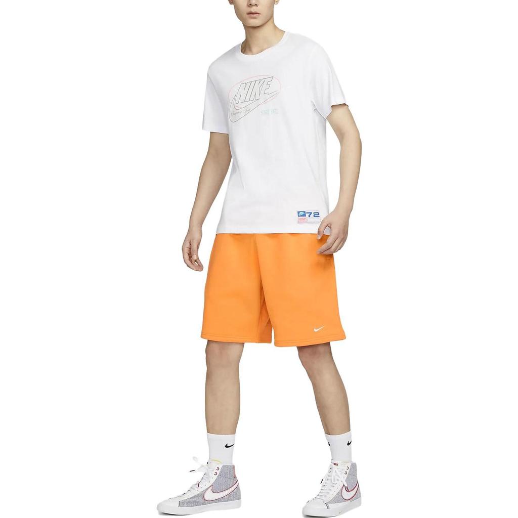 Nike Casual Shorts Unisex Bright Orange Moderate DV3056-836