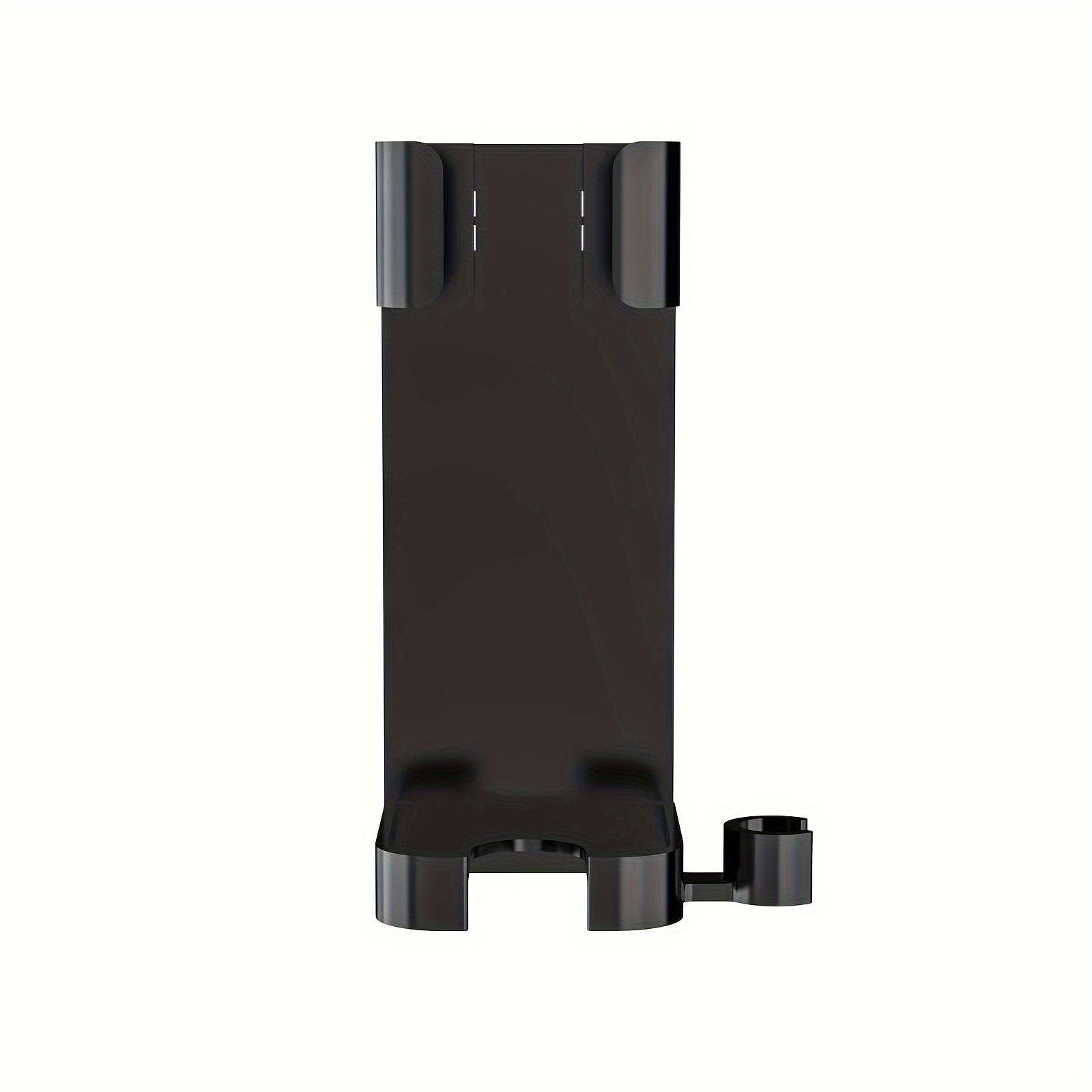 

Универсальный настенный кронштейн 1 шт., пластиковая полка для хранения инструментов для укладки и фенов, место для хранения в ванной комнате с системой управления кабелями чёрный