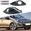 Car Fog Lamp Frame Black Front Bumper Grill High Universality Compatibility Practical Application Car Modification