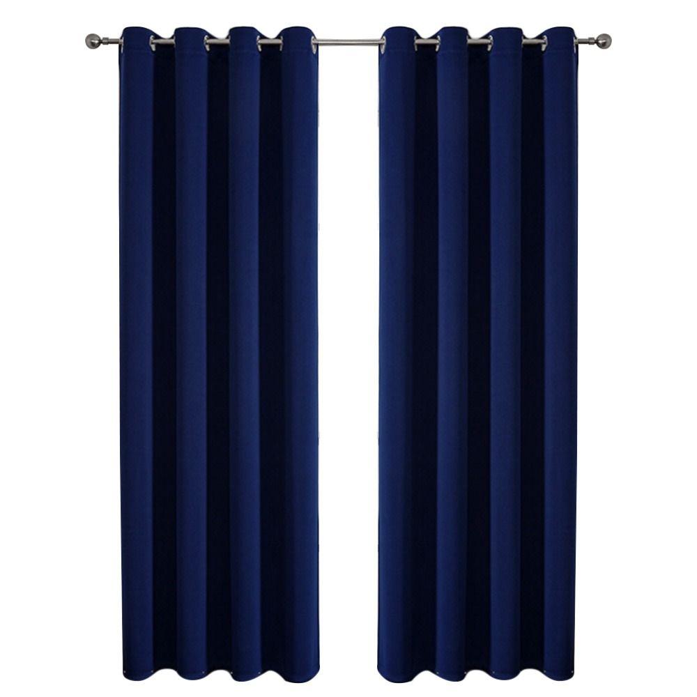 Door Curtains Drapery Panel Sun Protection Shading Curtains Blackout Curtains