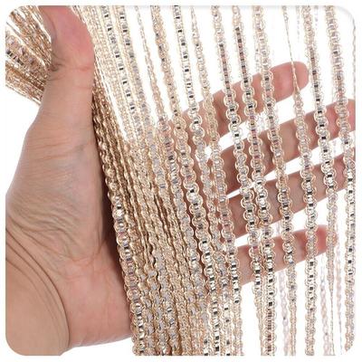 Living Room Glitter Tassel Kitchen String Curtain Door Curtain Hanging Curtains Room Divider Net