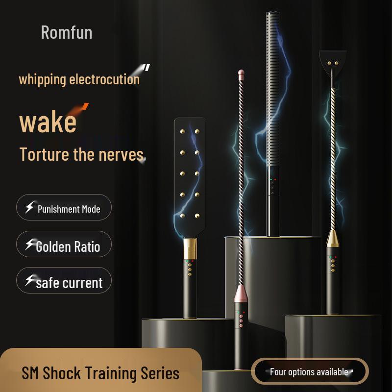 Electric Shock BDSM Training Whip - Adult Pleasure Toy