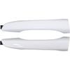 ApplianPar Front Driver and Passenger Side Exterior Door Handle White for Hyundai Elantra 2017-2020