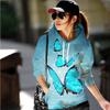 Autumn Butterfly Flower 3D Print Hoodies Men Women Fashion Sweatshirts Casual Oversized Hoodie Pullovers Tracksuit Clothing