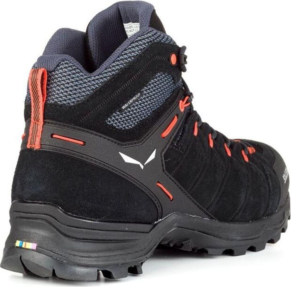 Hiking Shoes Salewa Alp Mate Mid WP Black Out/fluo Orange