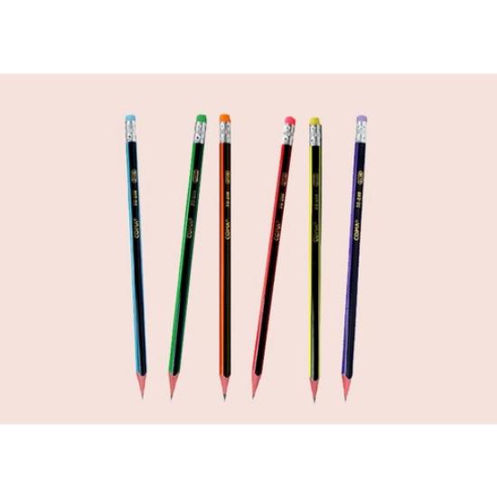 Dong-A Pencil Box Stationery Gift Set with Monami FX-153 and Essentials, White, 1 Set
