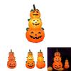 Stunning 4ft Halloween Inflatables Pumpkin Decoration With Bright Led Lights For Outdoor Fun