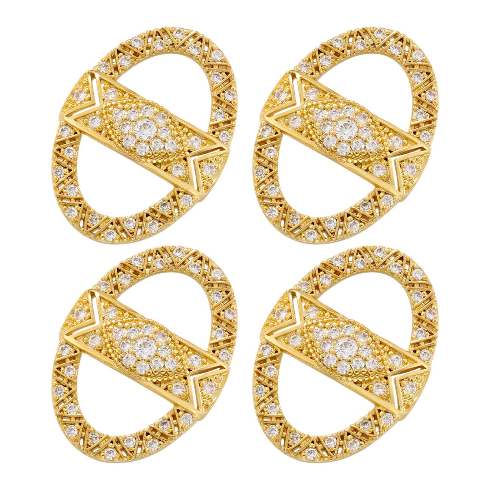 

4 шт. в упаковке, ювелирные соединители, часть ожерелья, ювелирные изделия, браслет, изготовление, набор, застежки для изготовления ожерелий 2