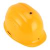 Cooling Hard Hat Yellow 8000mAh Rainproof Bluetooth Dual Fans Massage Solar Power Cooling Helmet