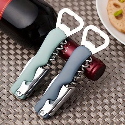 Red Wine Opener, Stainless Steel Multifunctional Bottle Opener Beer Opener, Bar Tool for Restaurants/hotels/bars
