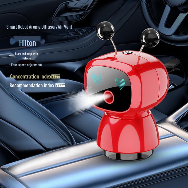 Creative Car Aromatherapy Perfume Vent Ornament - Long-lasting Fragrance Robot