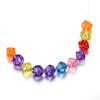 30Pcs/Lot 8mm Acrylic Dice Beads Square Shape Spaced Loose Beads for DIY Bracelet Necklace Charms Jewelry Making Accessories