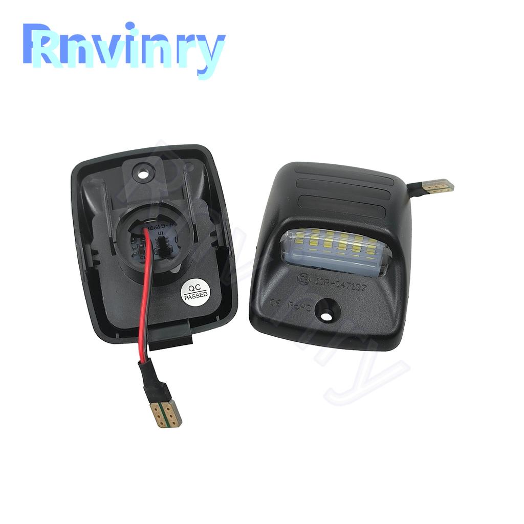 2PCS Canbus For Toyota Tacoma 2005-2015 Tundra 2000-2013 LED License Number Plate Lights White Red Lamp No Error