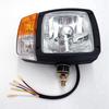 Authentic Universal LED Turn Signal Indicator Work Light Headlights,For Tractor Trailer Excavator Truck