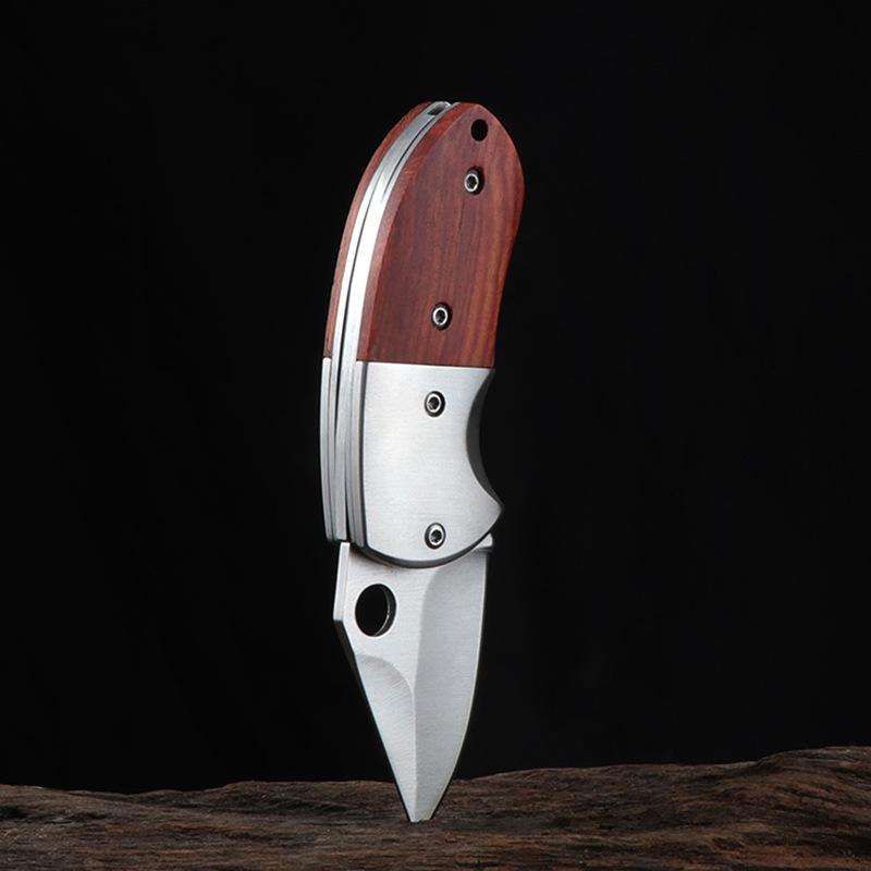 Stainless Steel Pocket Knife EDC Folding Knife Kitchen Utility Mini Meat Cleaver Fishing Fruit Cutter Unpacking Tools