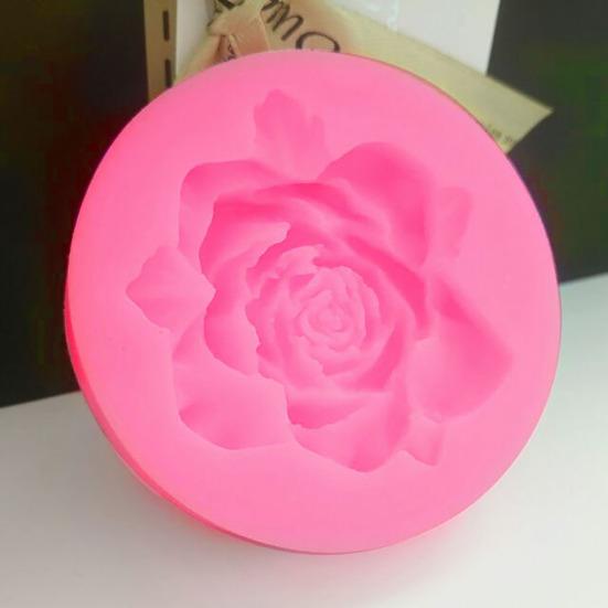 Rose Flower Silicone Fondant Cake Chocolate Sugar Craft Mold Cutter Baking Tool