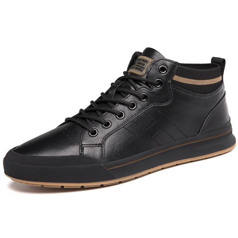 Men s Breathable Low-Top Height Increasing Casual Sneakers 43