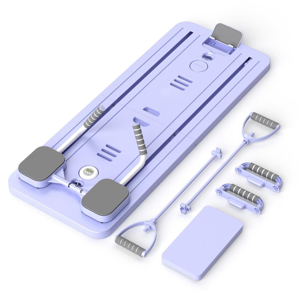 Foldable 4-in-1 Fitness Board for Abdominal, Chest, and Plank Training
