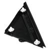For FIAT 500 12-17 LEFT DOOR MIRROR FLAG COVER MOLDING GLOSS BLACK