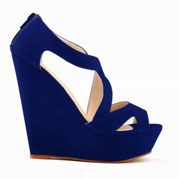 Women Sandals Summer Fashion Sexy Pumps High Heels Trend Comfort Peep Toe Wedge Platform Heel Jazz Dance Female Shoes Plus Size
