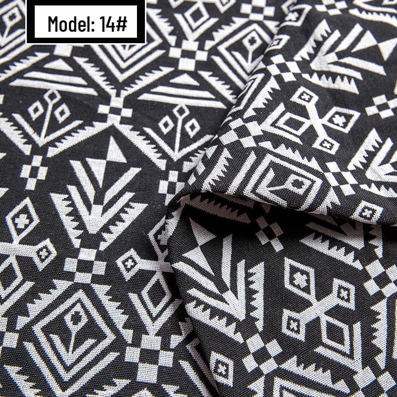 Yunnan Lijiang Ethnic-Style Cotton Linen Tablecloth – Retro Bohemian Decor.