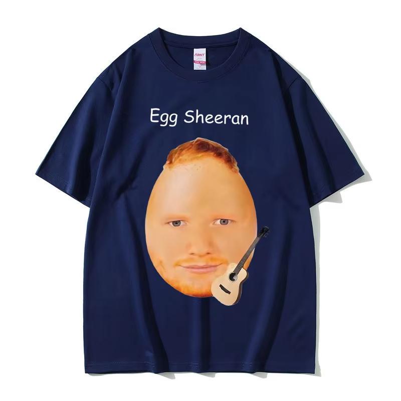

Funny Egg Ed Sheeran Meme T Shirts Men Women Fashion Casual Harajuku T-shirts Men s 100% Cotton Crewneck Short Sleeve T-shirt 4XL