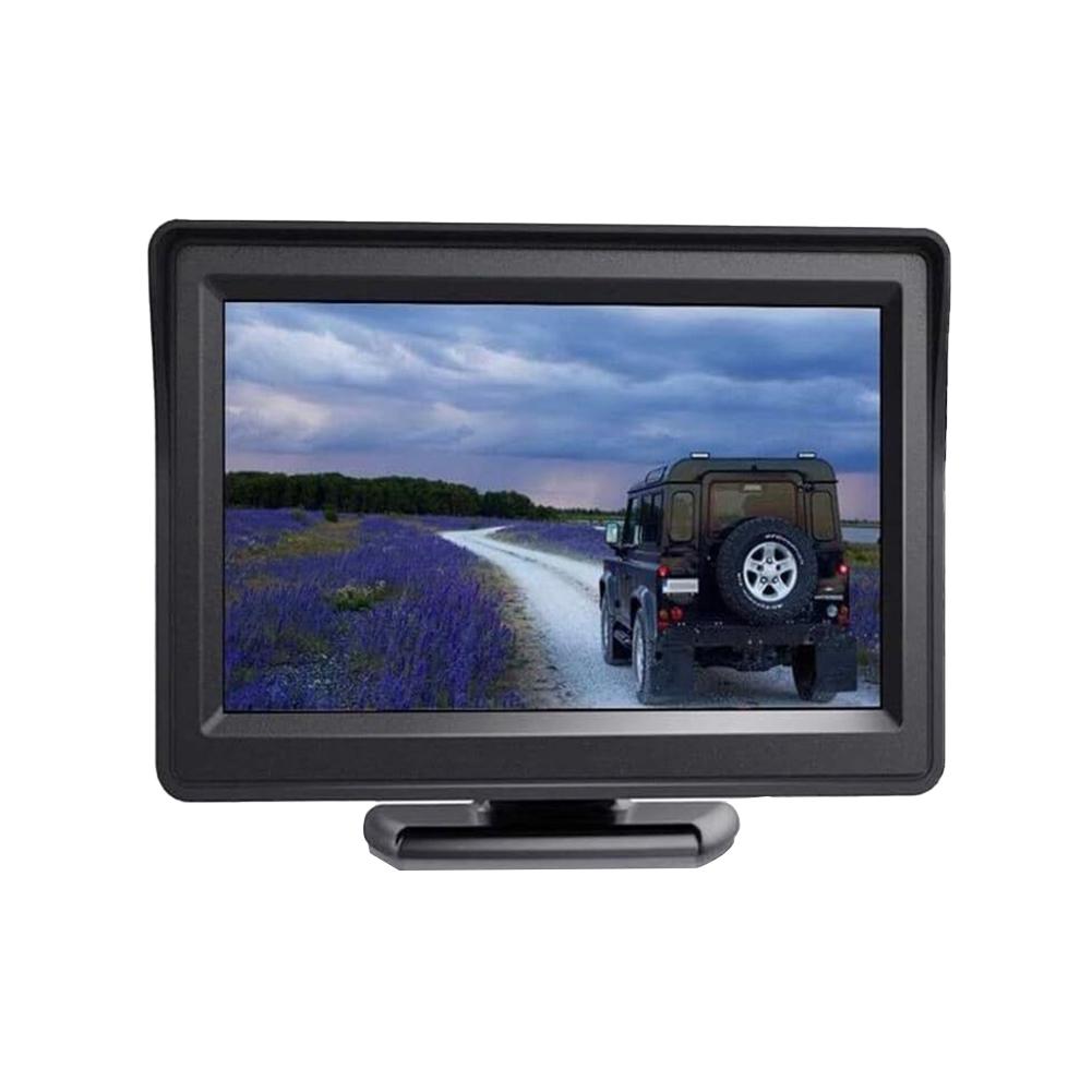 4.3 Inch HD Digital Car Reverse Monitor with Dual AV Inputs for Enhanced Safety and Clear Rear View Camera Display