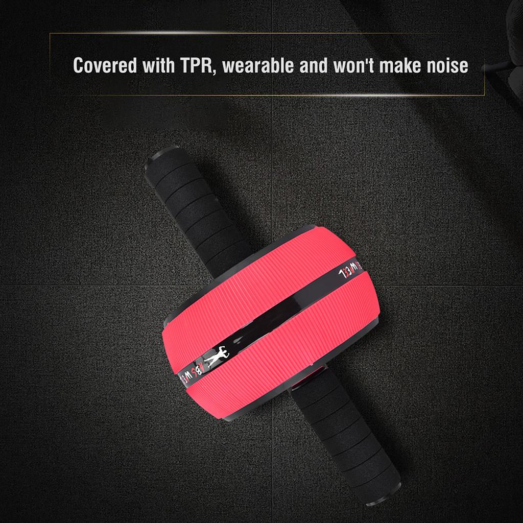 Abdominal Wheel Roller Trainer Fitness Equipment Gym Home Exercise Tool with Training