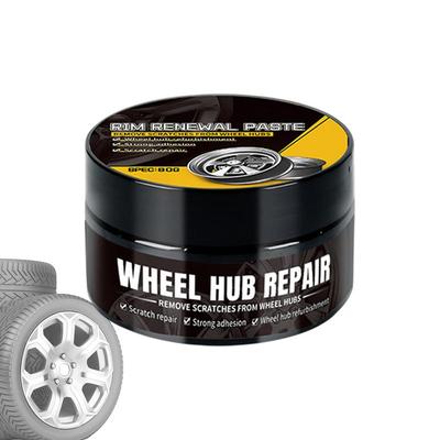 Wheel Shine For Car Tires Scratches Removal Coating 80g Scratch-Resistant Long-Lasting High-Gloss Tire Cleaner Hub Polisher For
