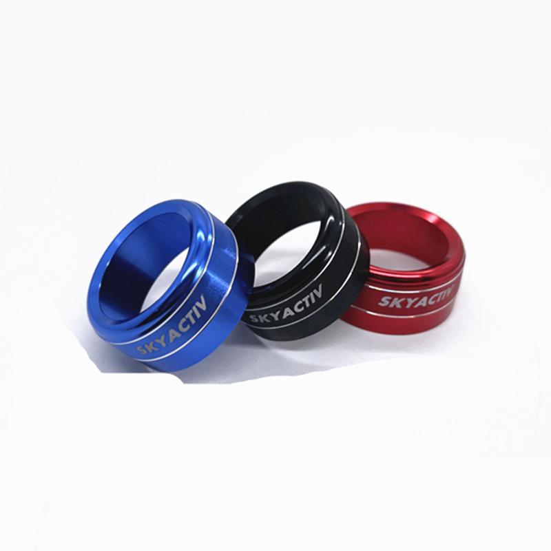 For 2016 2017 2018 2019 2020 2021 2022 2025 2024 Mazda MX-5 Automotive center console multimedia adjustment knob Decorative ring