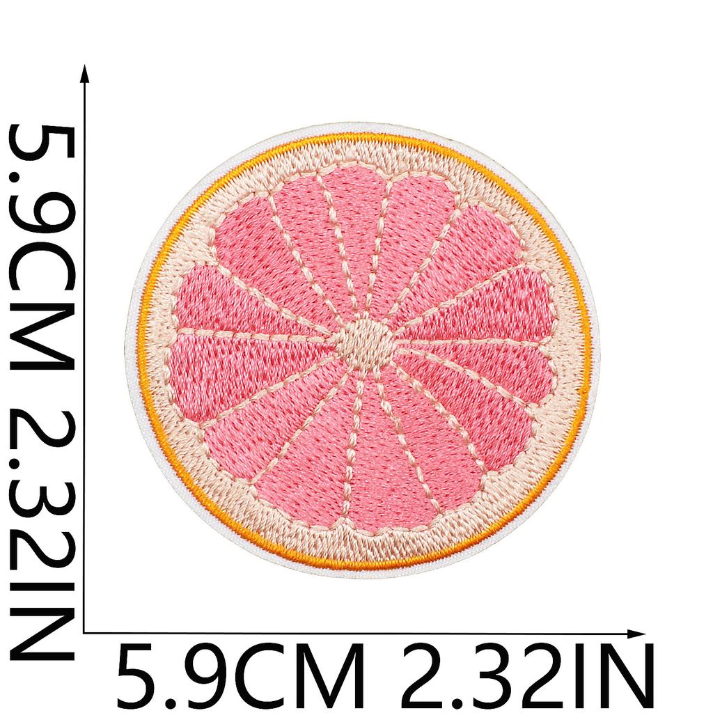 Star Watermelon Embroidery Cloth Sticker Football Patch Sticker Clothes Decoration Basketball Mushroom Shrimp Computer Embroidery Chapter Sticker