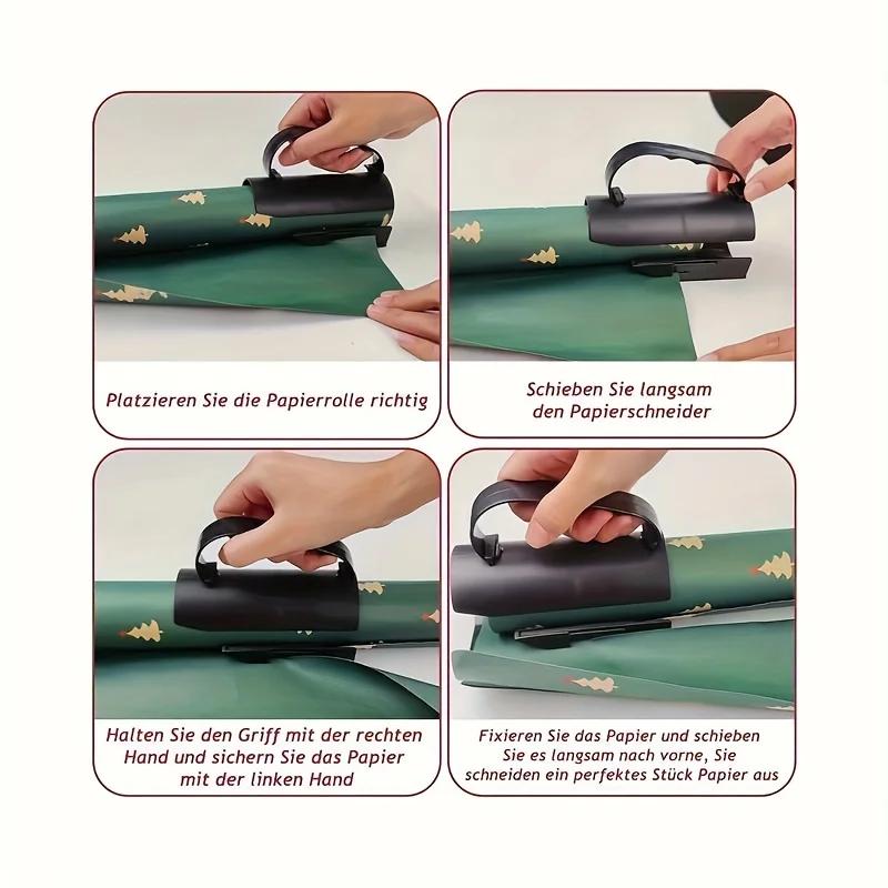 1pc- Mini Round Cutter, Pocket Cutter, Roll cutter, Small cutter, Hand cutter, Gift Wrapping paper